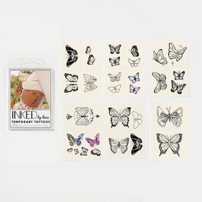 Butterfly Dreams Temporary Tattoo Pack - INKED by Dani