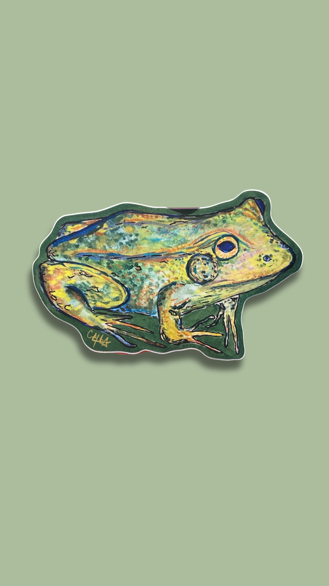 Frog Sticker