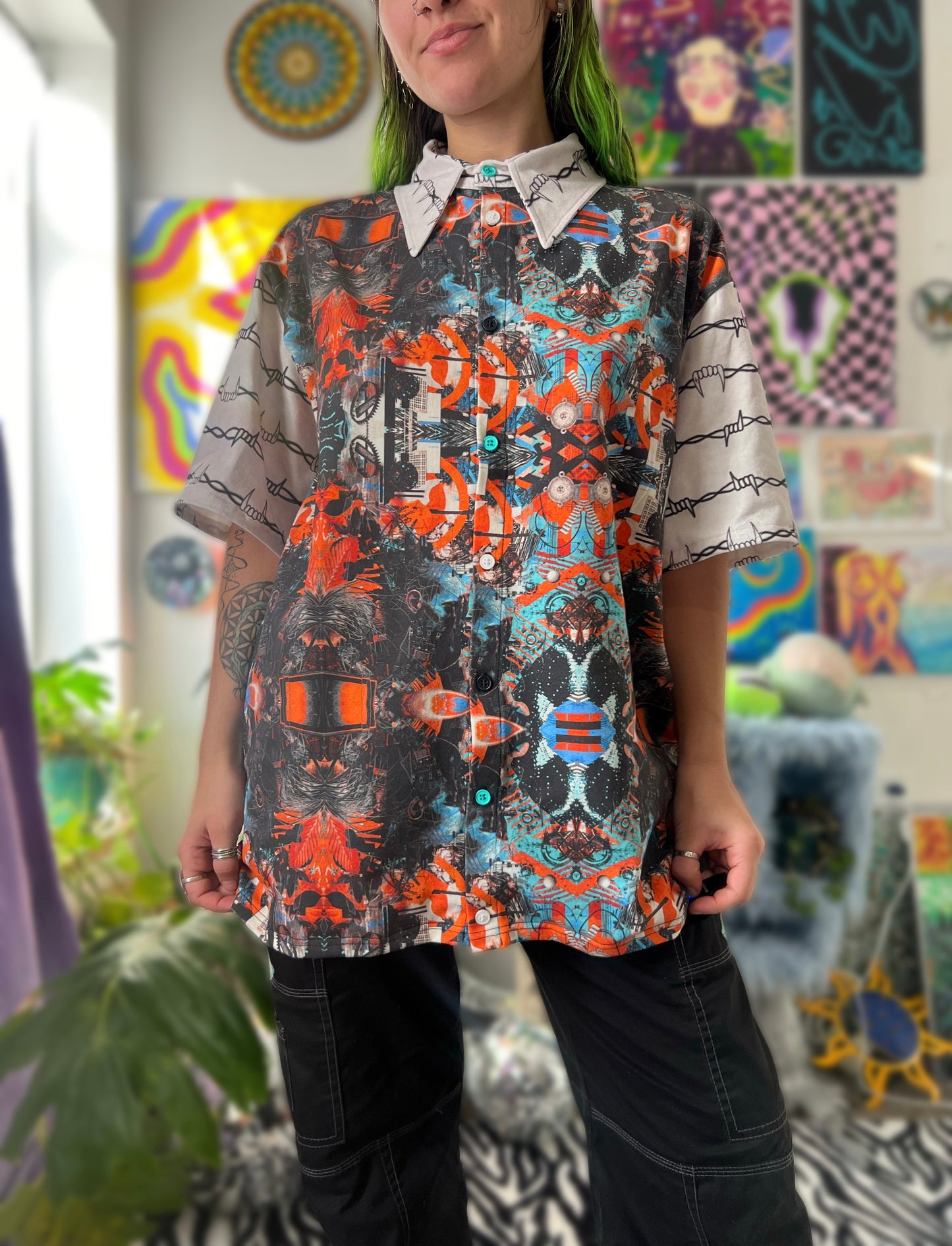 earth & skye button up