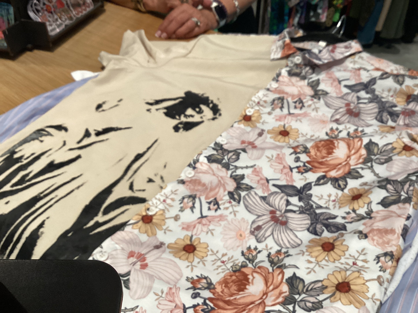Digital Toni Flower Button Up