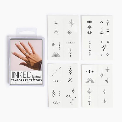 Celestial Temporary Tattoo Pack - INKED by Dani