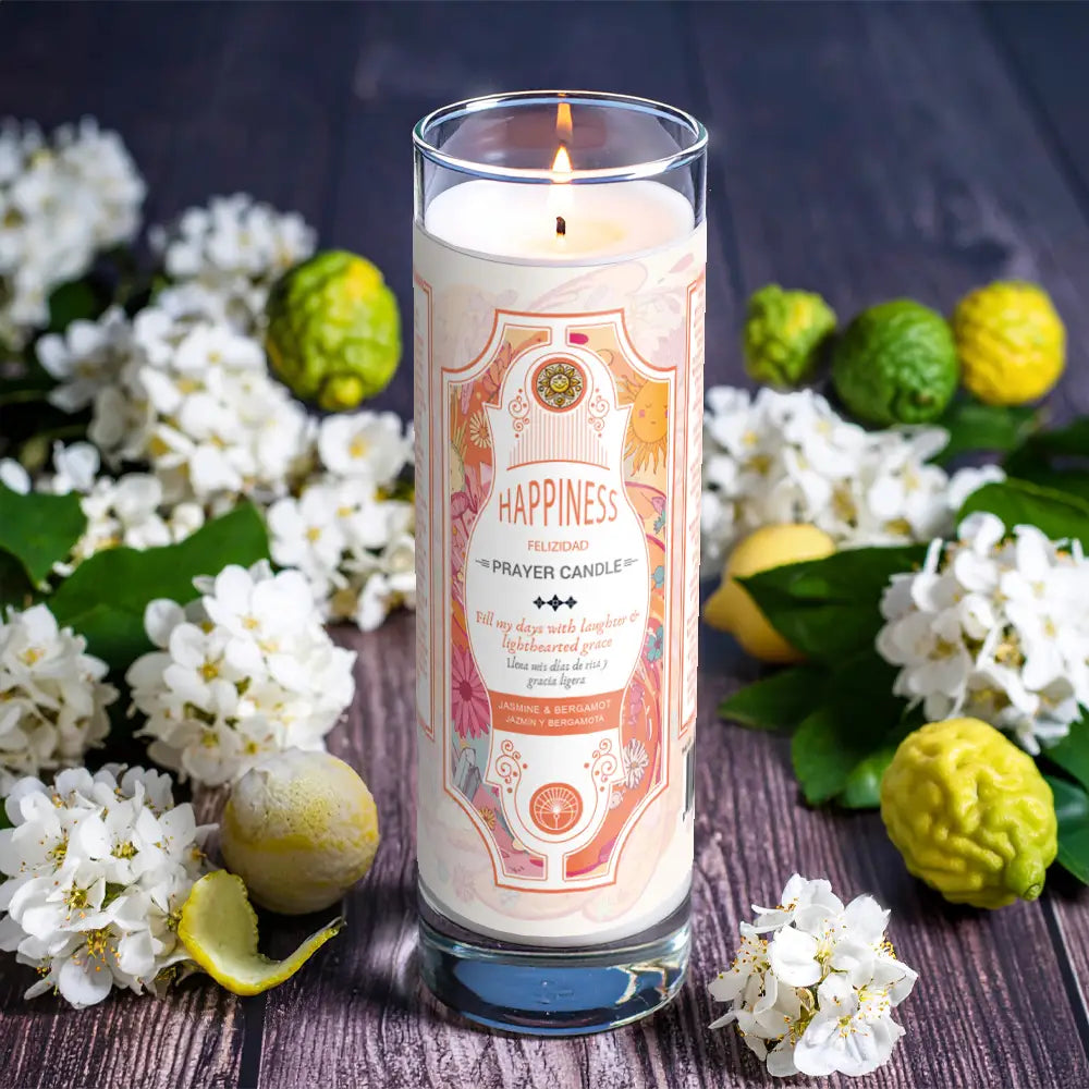 Happiness Prayer Candle