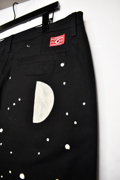 Hand Painted Pants 01 l Glow in the Dark
