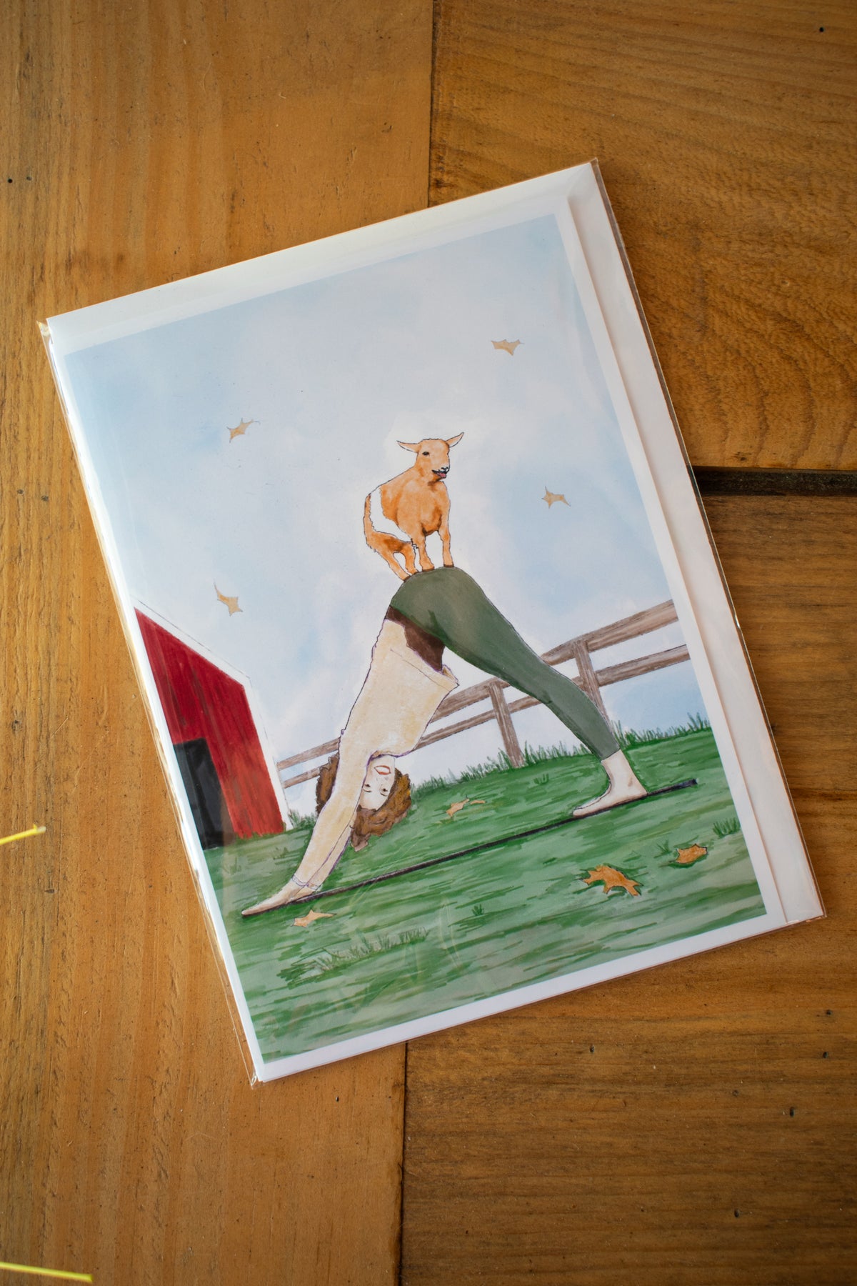 Goat Yoga 5x7 Card