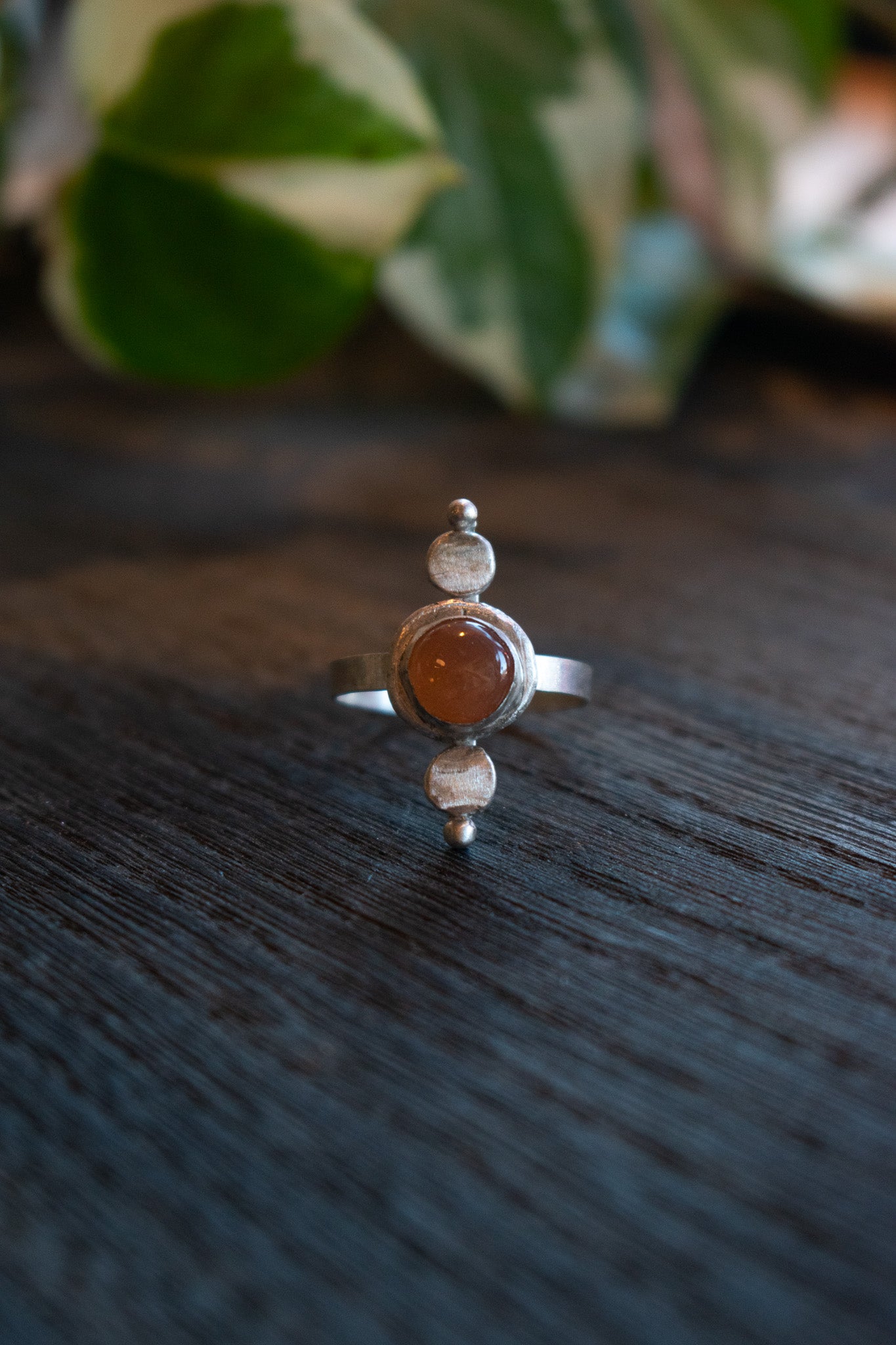 Blushing Moon Ring | Size 9