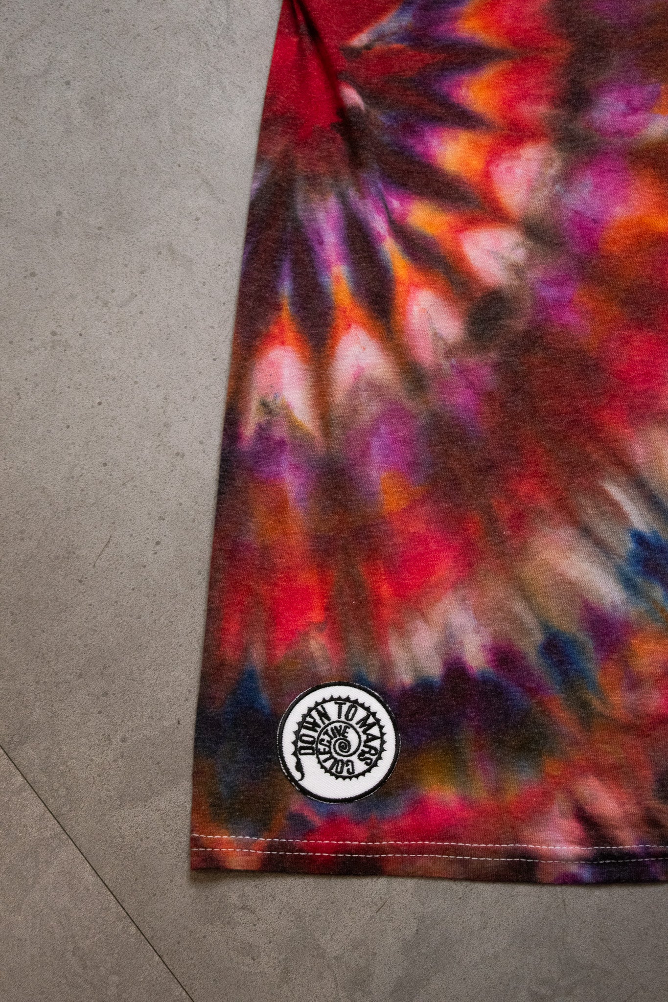 Down To Mars Tie Dye Tee 007 | Large