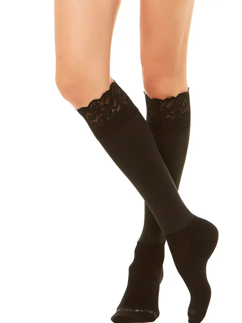 Lace Knee Hi Socks