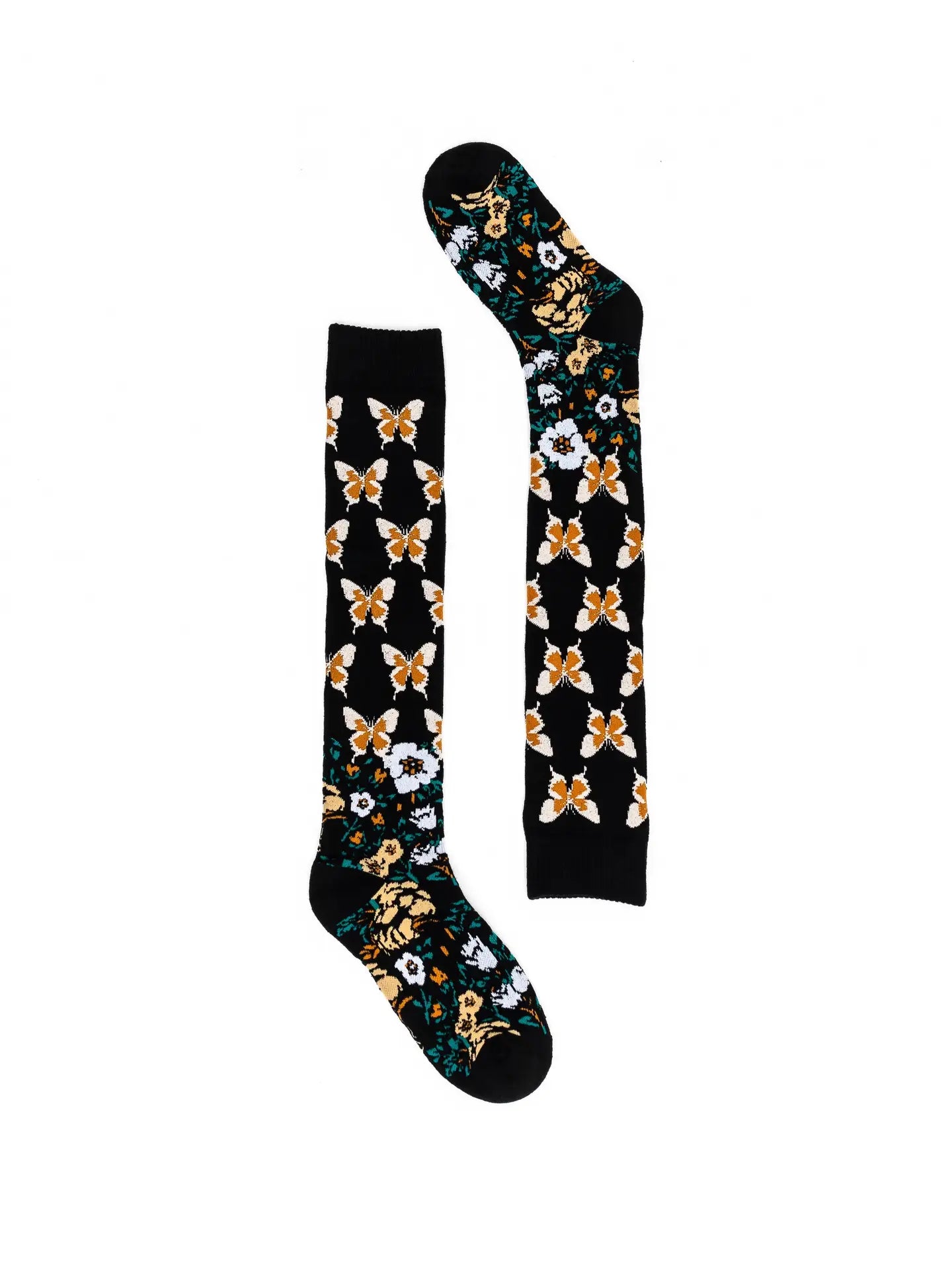 Butterfly Craze Knee High Socks