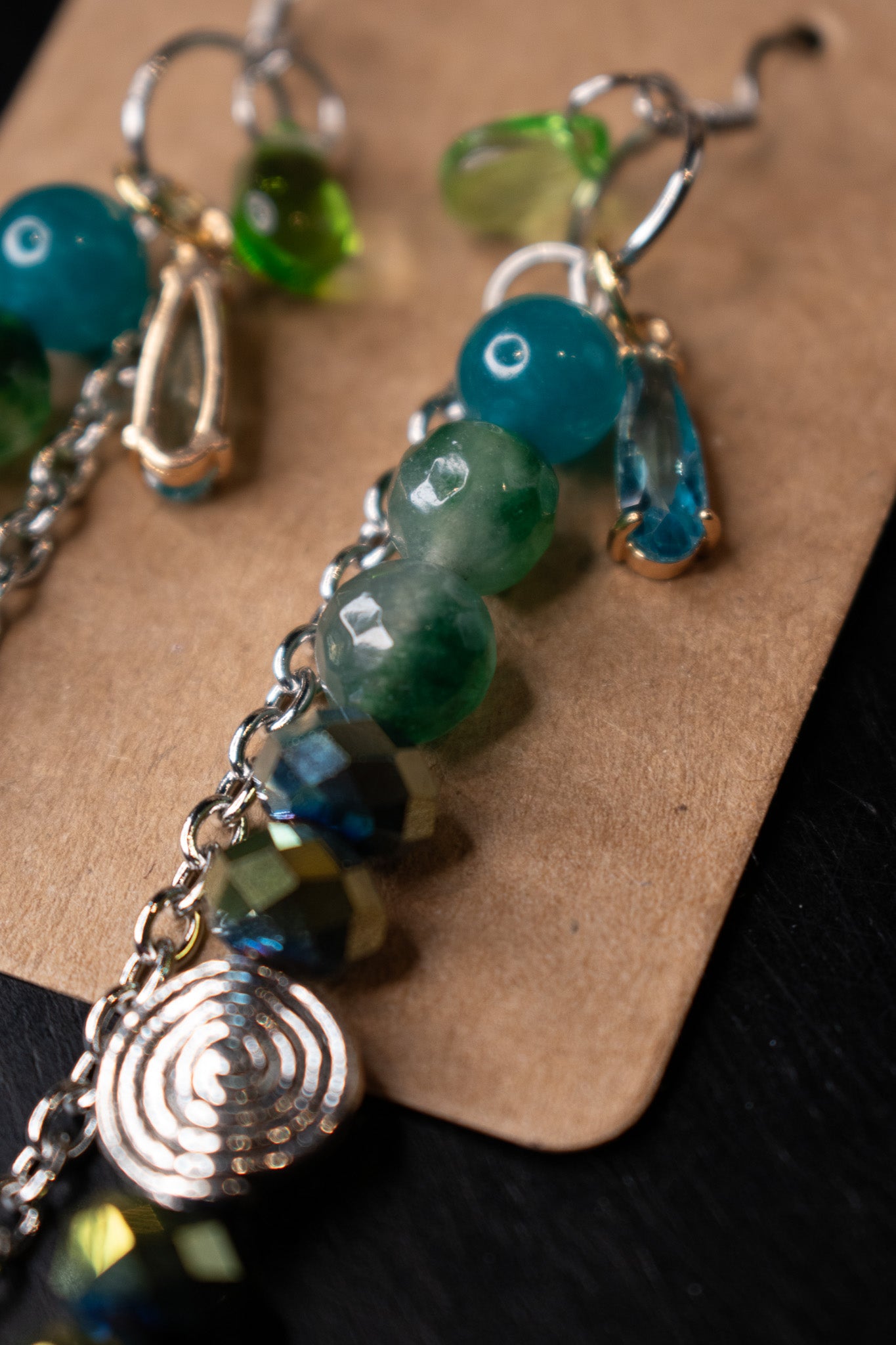 Numbers In The Hands Dangle Earrings