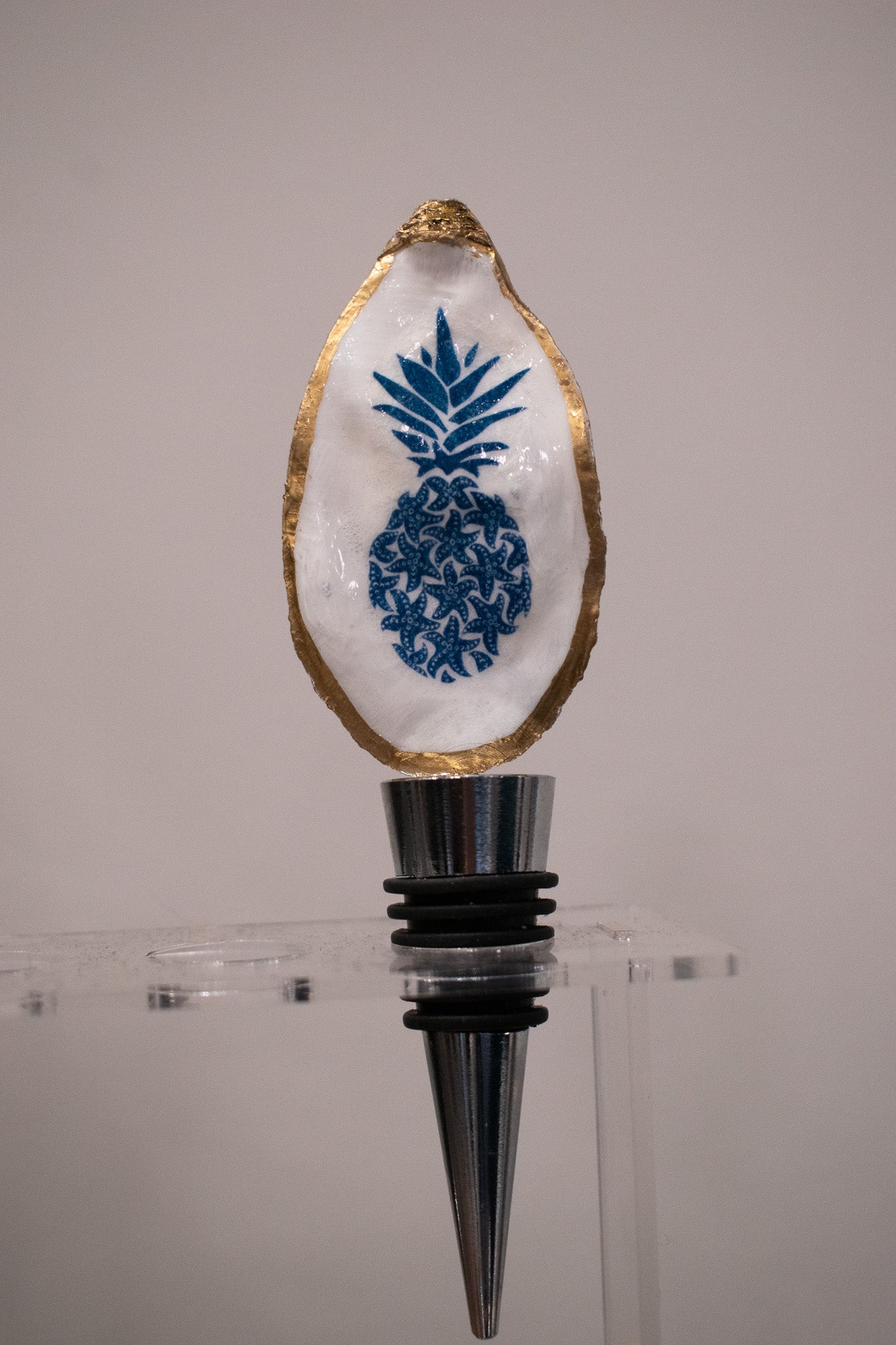 Oyster Shell Wine Cork (Pineapple)