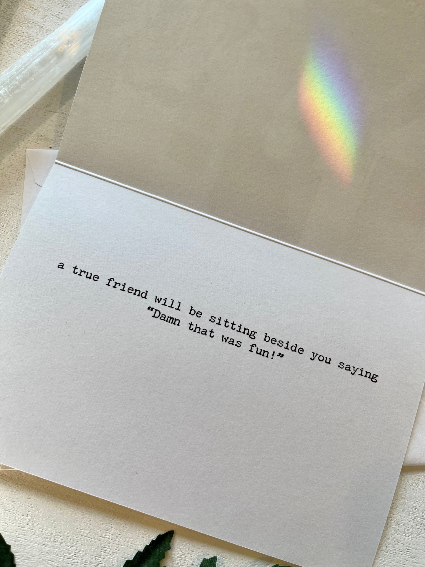 A Friend will bail you out of jail…