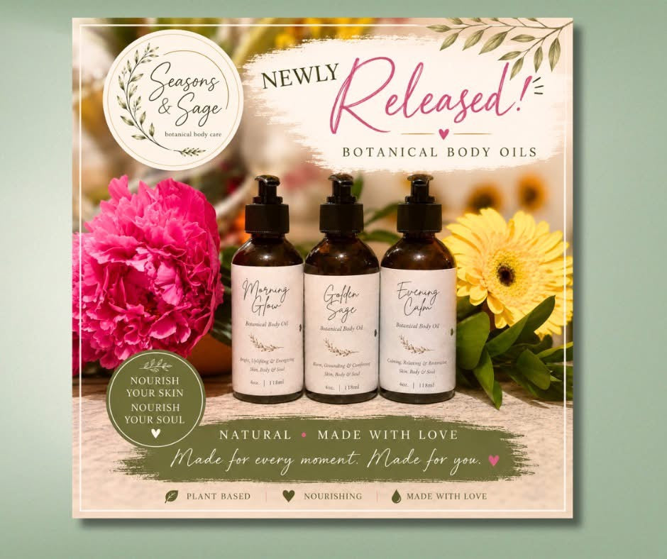 Morning Glow Botanical Body Oil