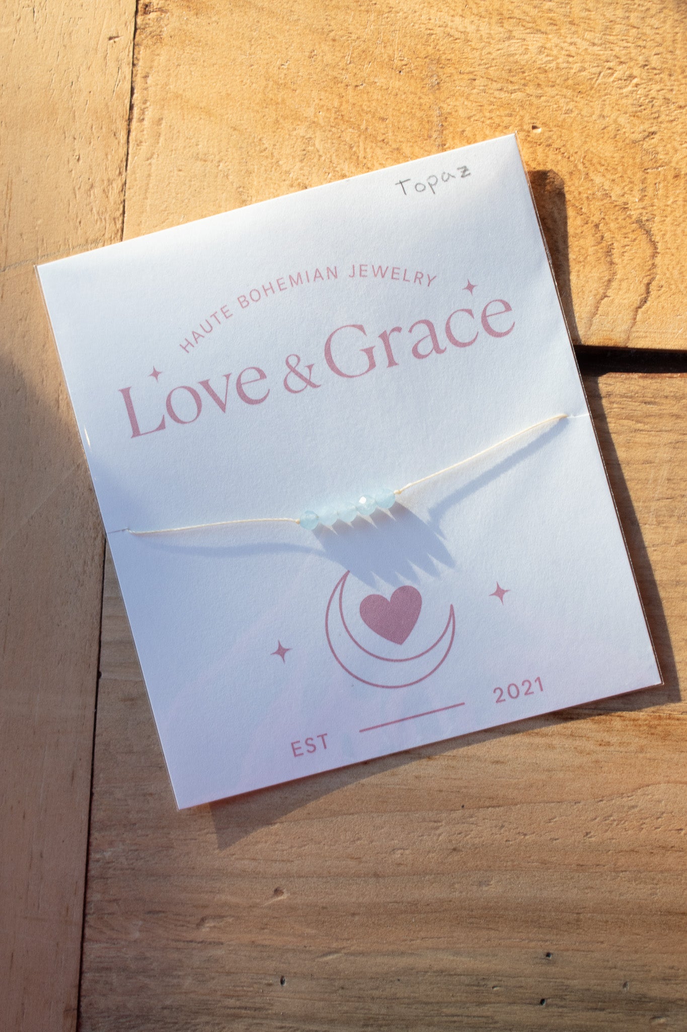 Love & Grace Crystal Necklace