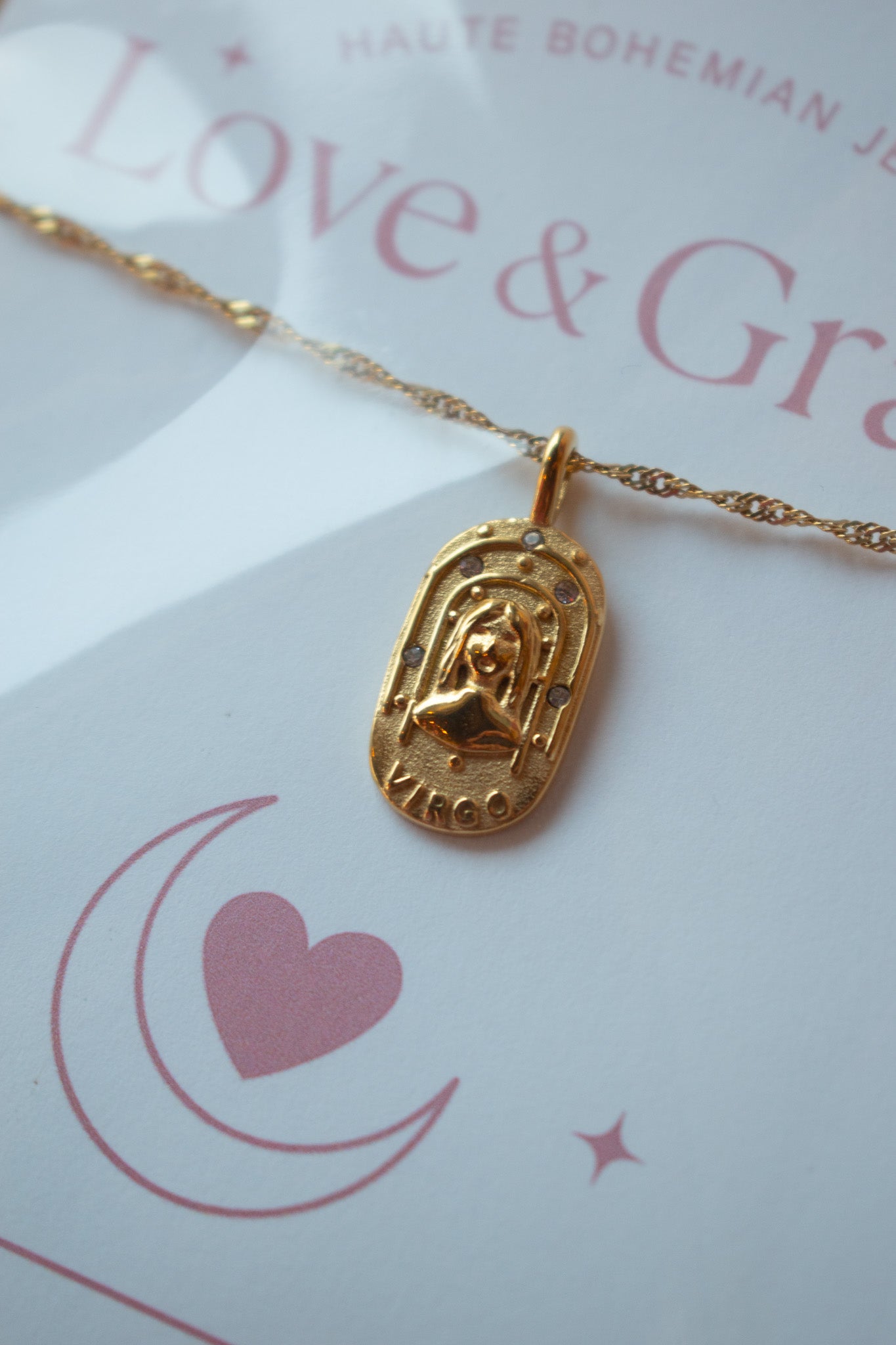 Love & Grace Zodiac Necklace