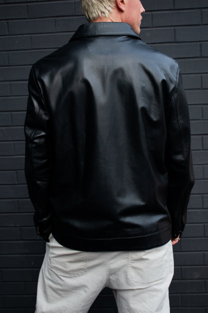 Kiton Leather Jacket | 40