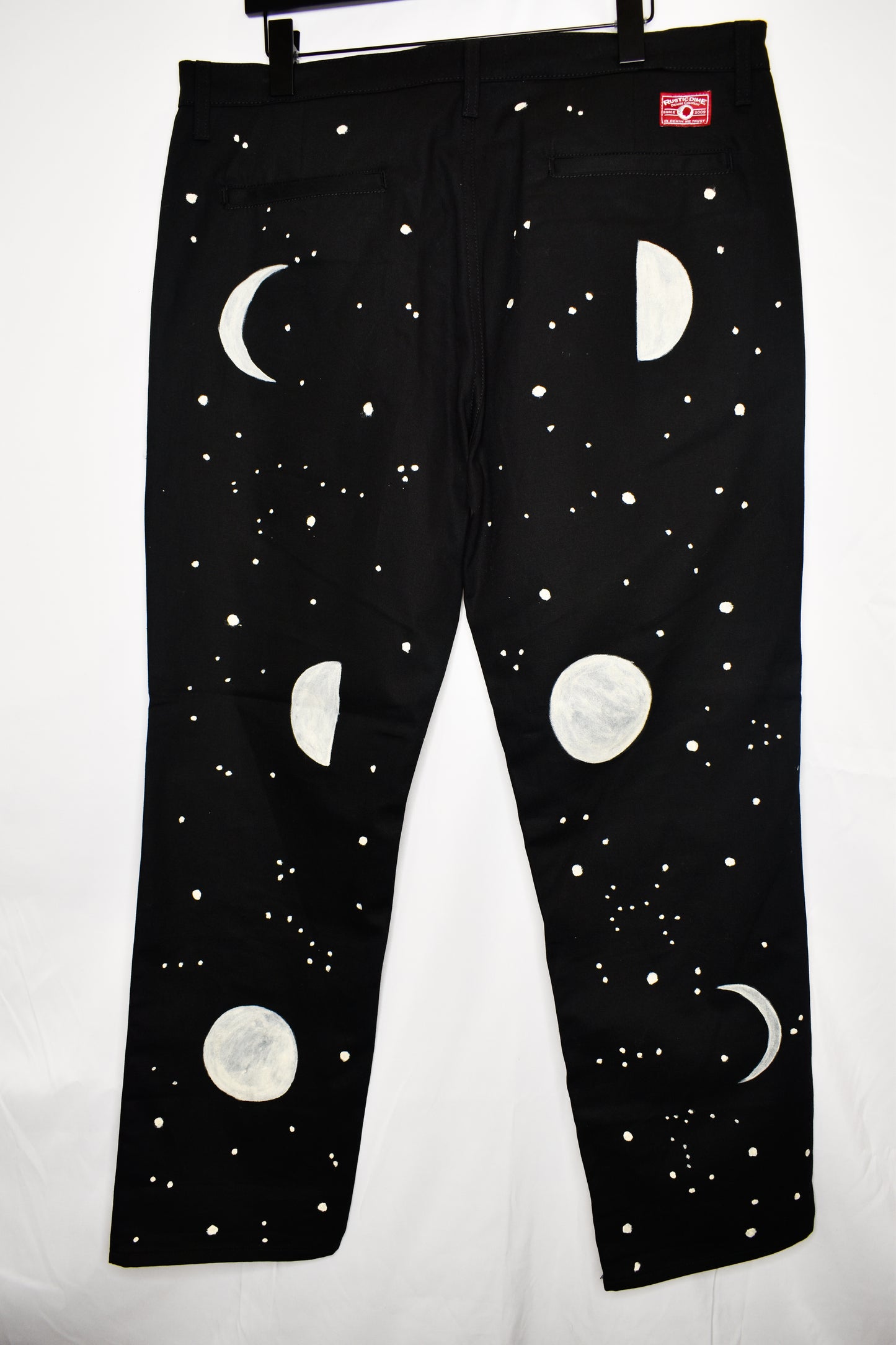 Hand Painted Pants 01 l Glow in the Dark