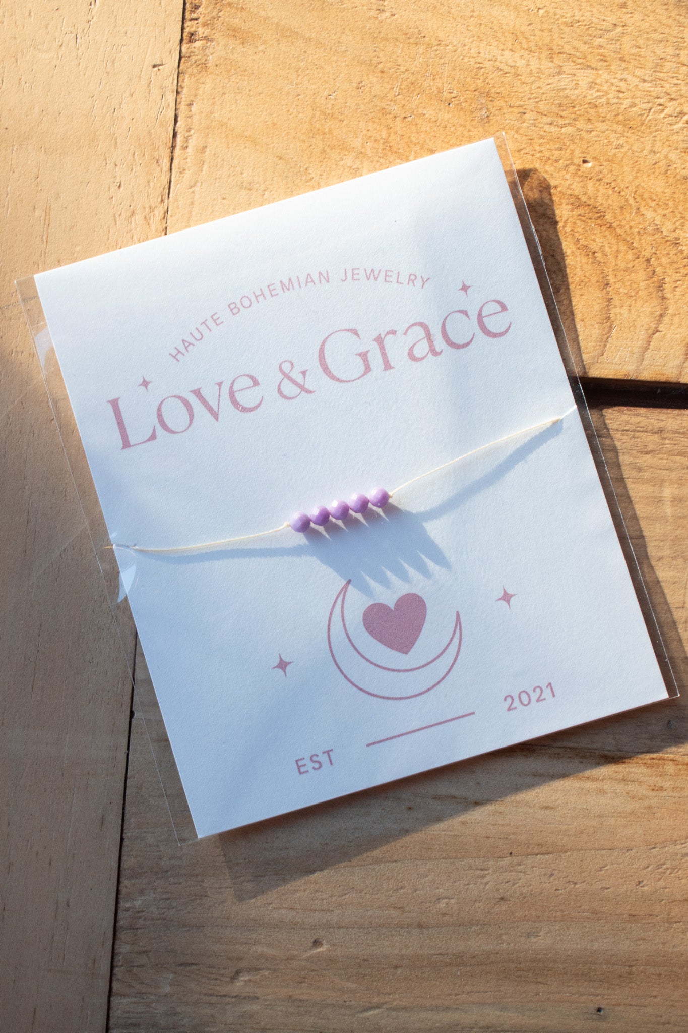 Love & Grace Crystal Necklace