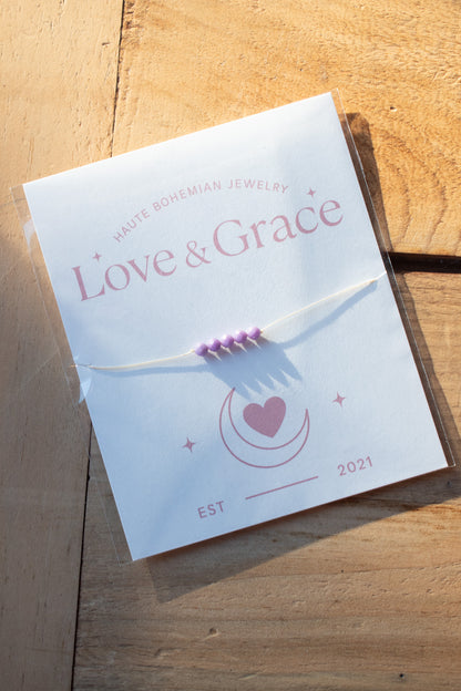 Love & Grace Crystal Necklace