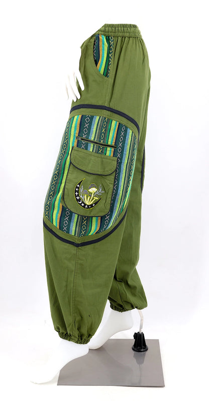 Moon & Mushroom Harem Pants