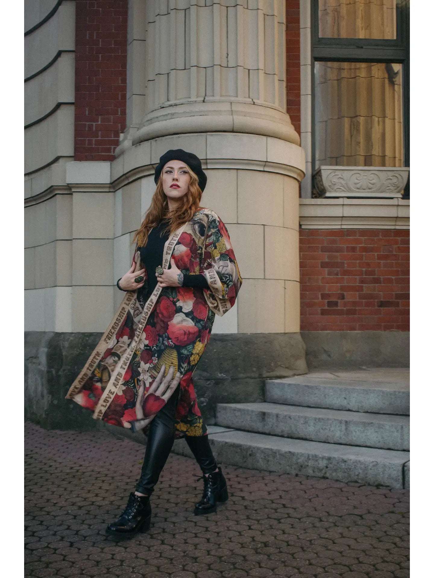 Friendship Love & Truth Opera Duster Kimono Robe