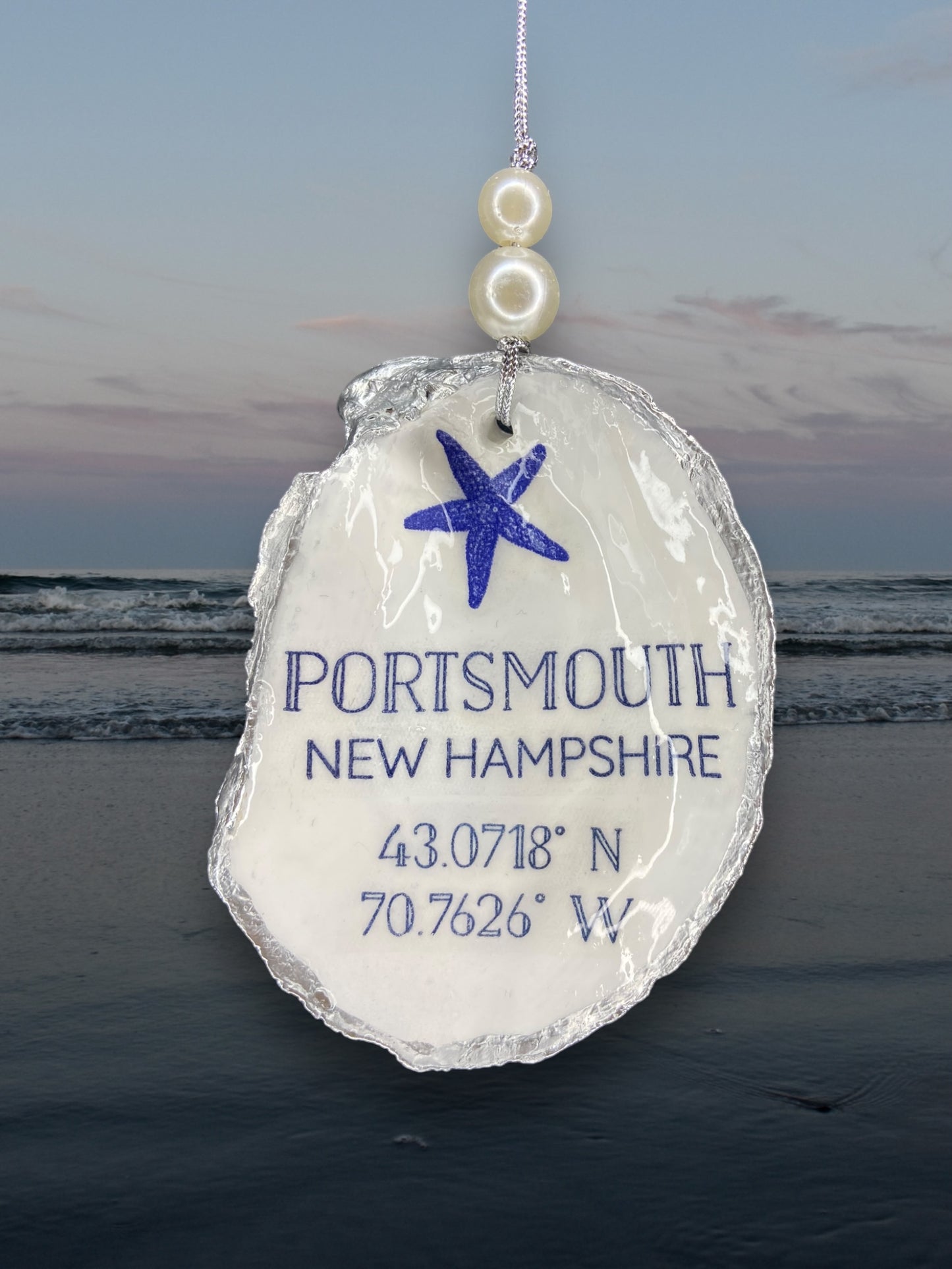 Portsmouth Starfish Oyster Ornament