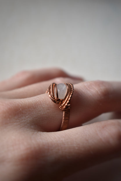 Coiled Moonstone Ring (7)