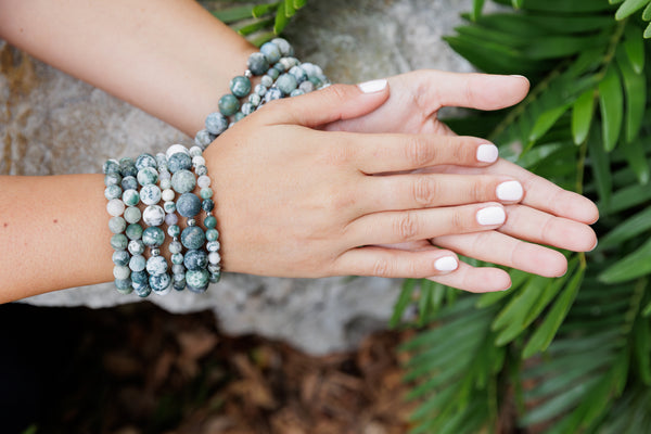 Tree Agate Bracelet