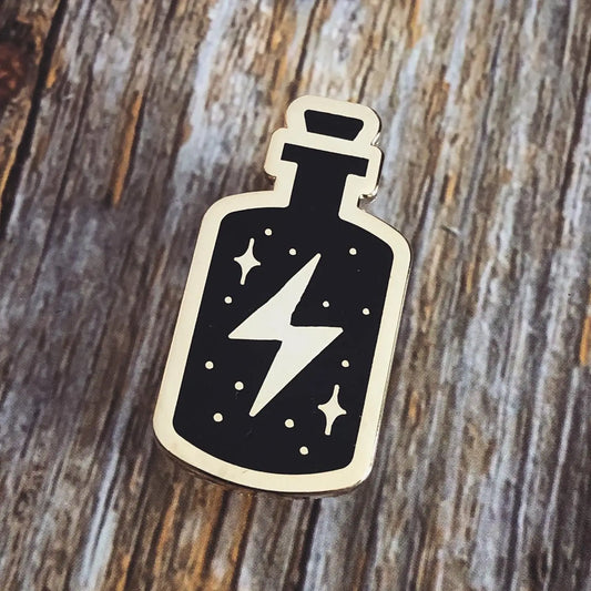 Lightning In a Bottle Pin