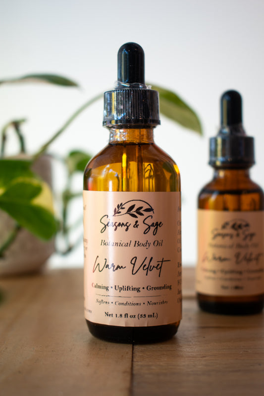 Warm Velvet Botanical Body Oil