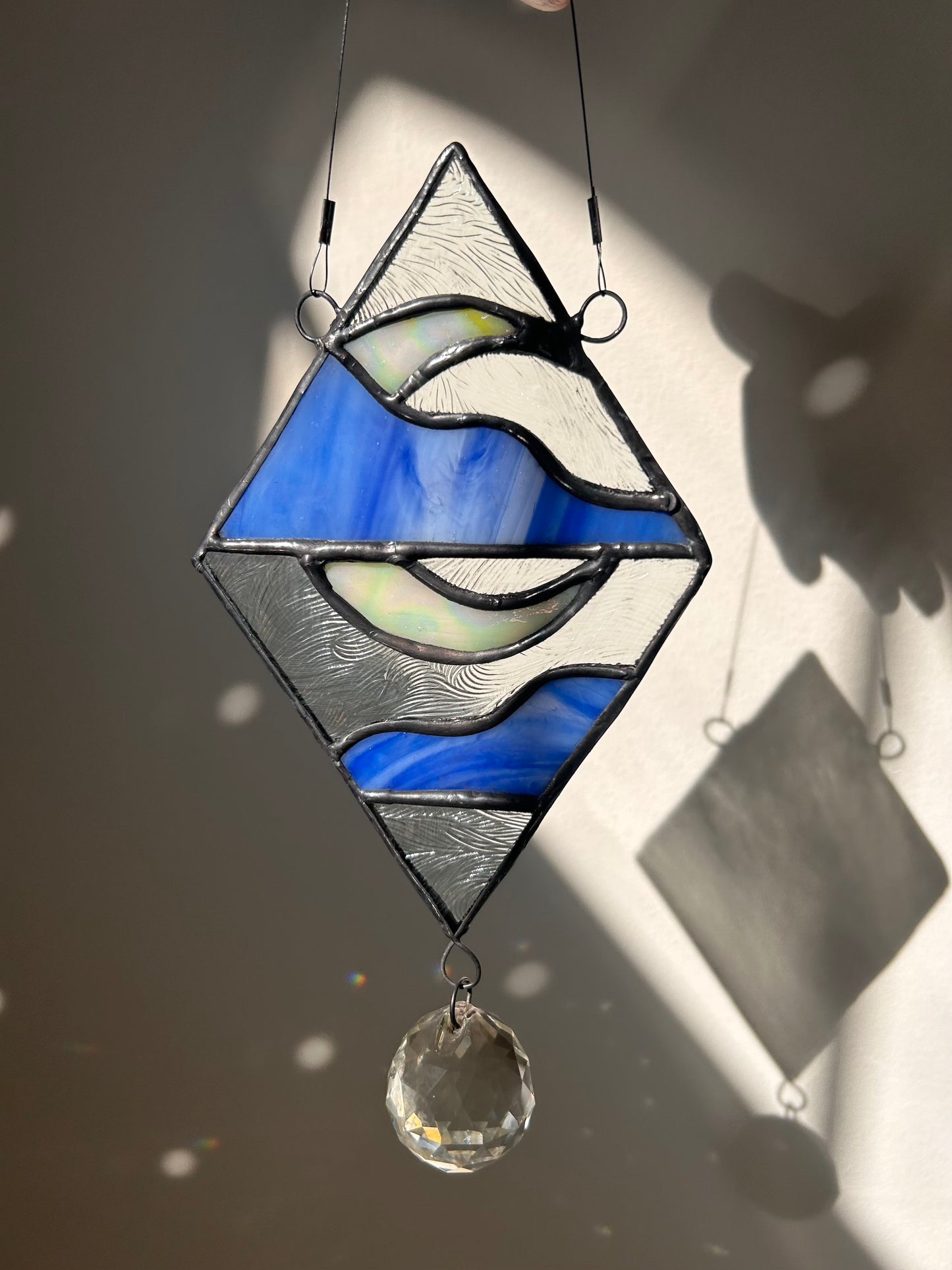 Night Sky Suncatcher | Blue Clouds