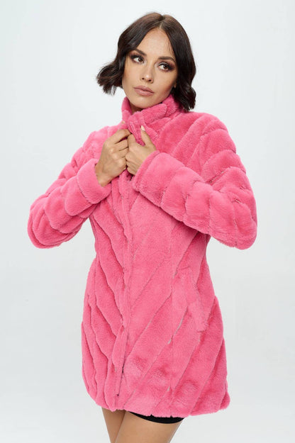 Pixie Faux Fur Coat