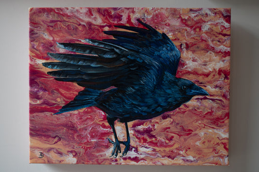 Dark Wisdom Original Painting