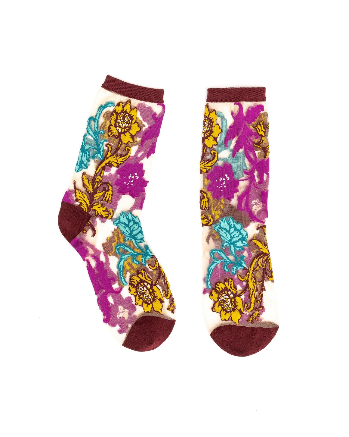 Gem Garden Crew Socks