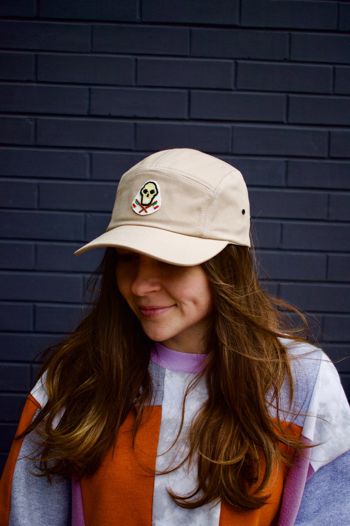 Flag Skull 5 Panel