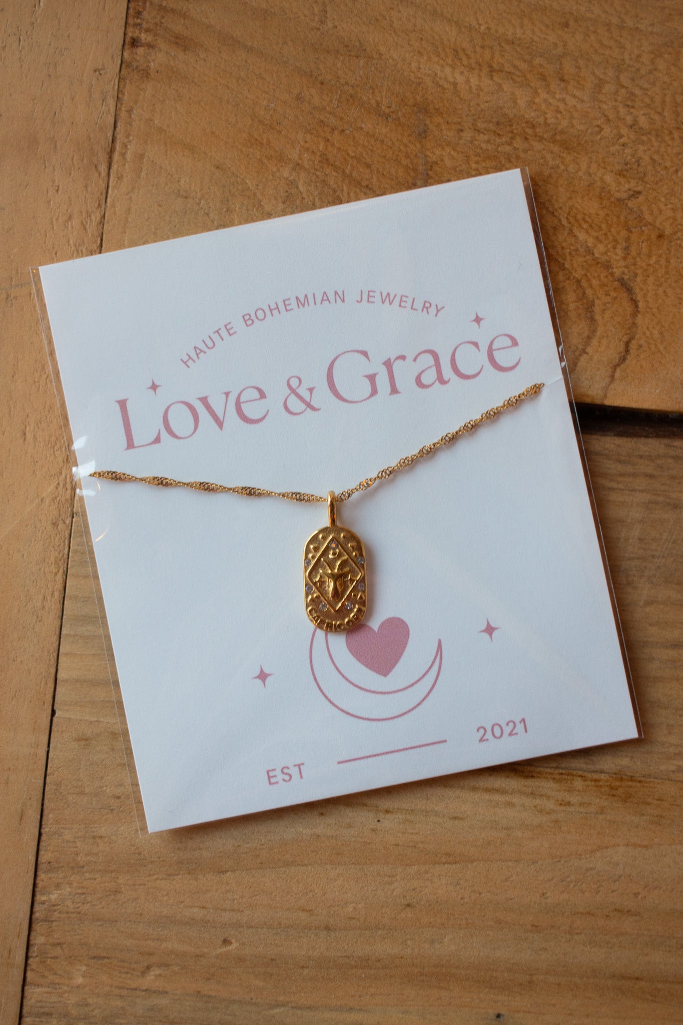 Love & Grace Zodiac Necklace