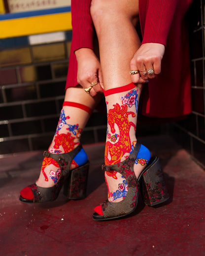 Year of the Horse Crew Socks