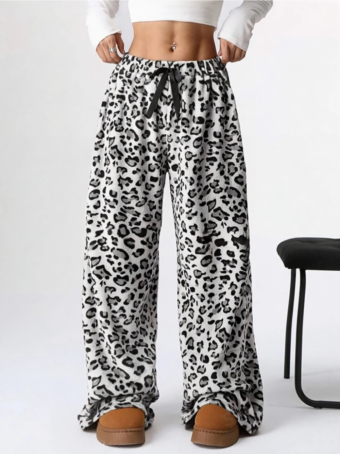 Leopard Print Cozy Pants