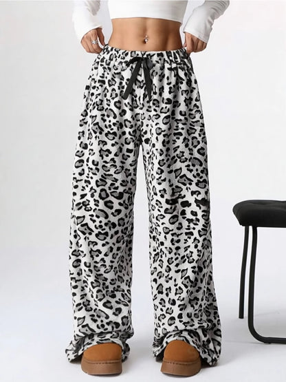 Leopard Print Cozy Pants