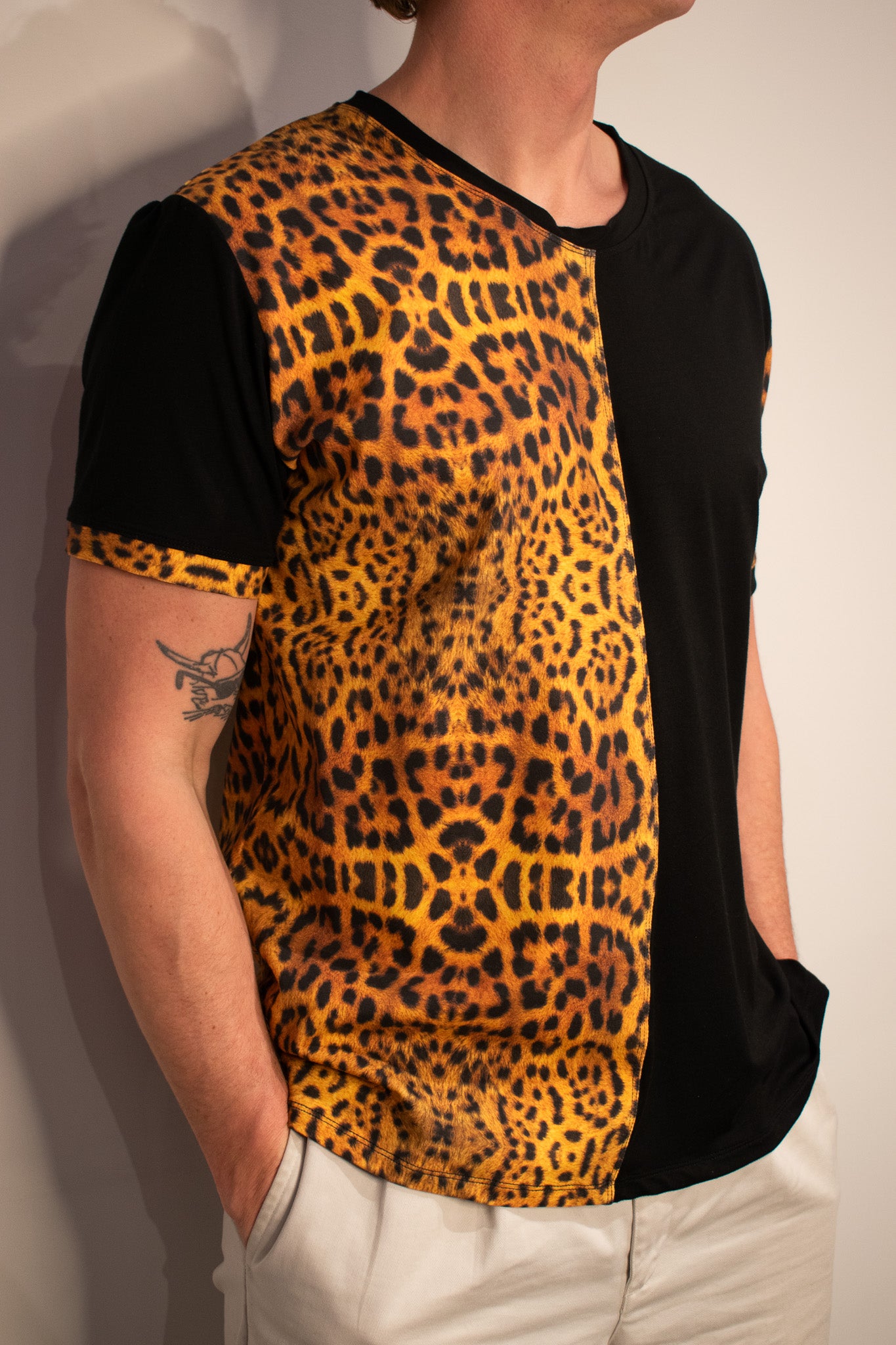 Light & Sound Leopard Tee