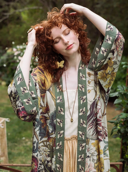 Love Grows Wild Opera Duster Kimono Robe