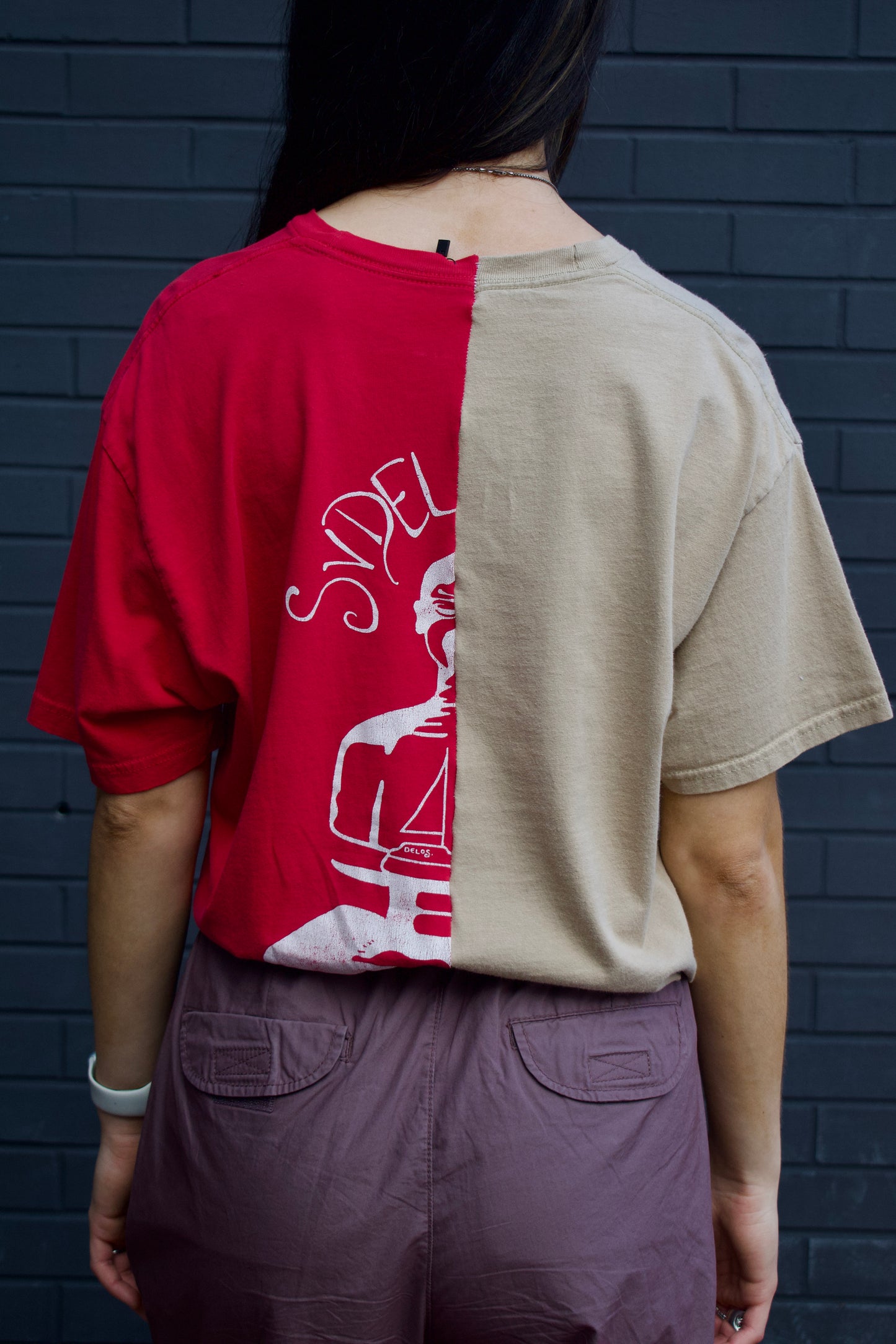 Dodge Ball Crop Tee 001| L