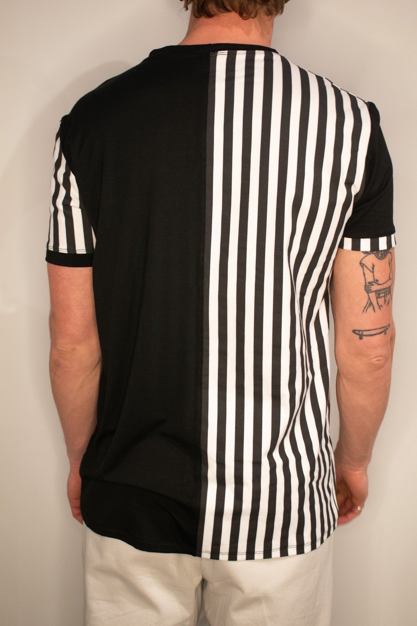 Light & Sound Stripe Tee | Medium