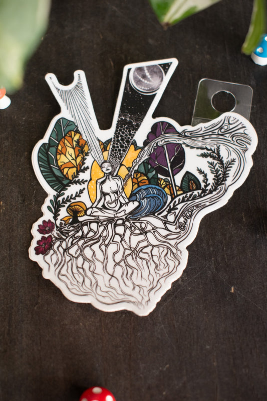 Divine Feminine Sticker | 4”
