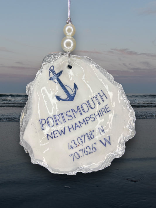 Portsmouth Anchor Oyster Ornament