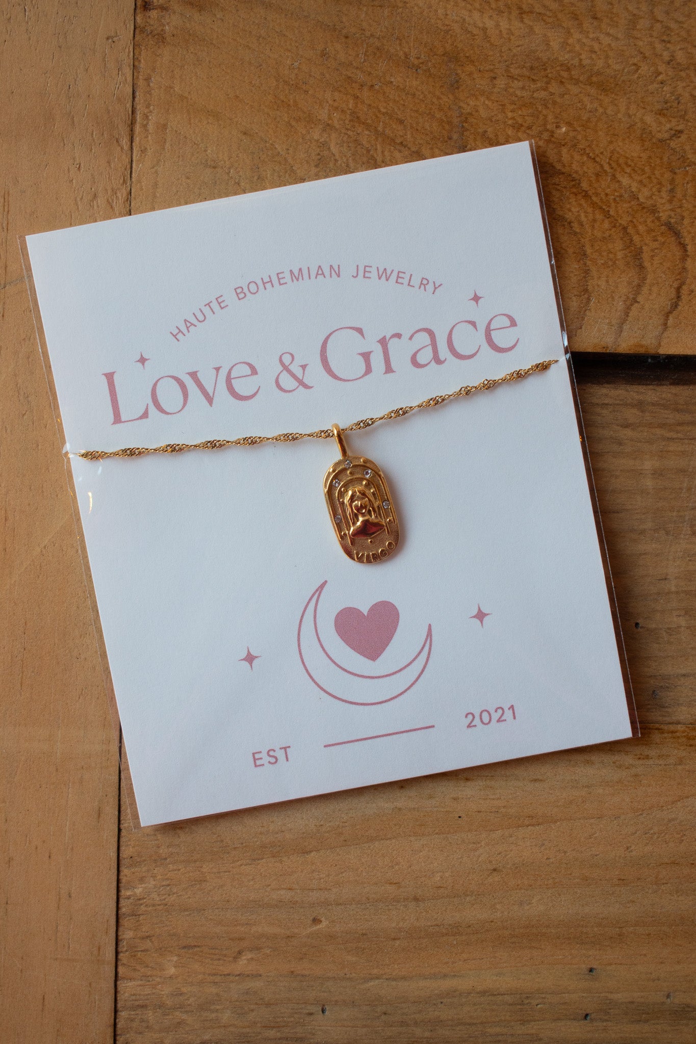 Love & Grace Zodiac Necklace