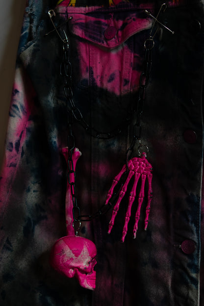 Coffin Pinup Denim Vest