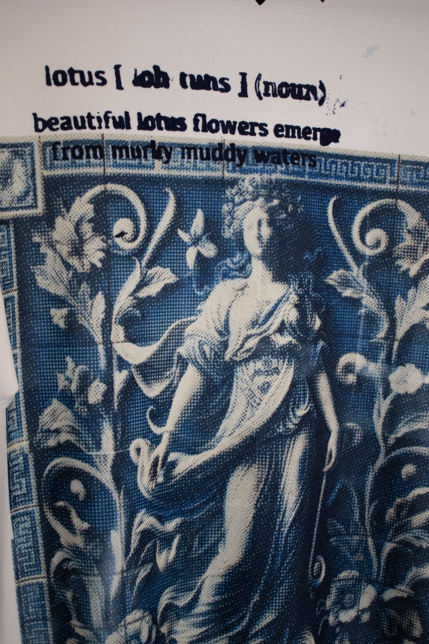 Digital Toni Lotus Shirt | Large
