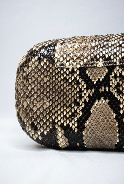 El Caballo Snake Skin Clutch