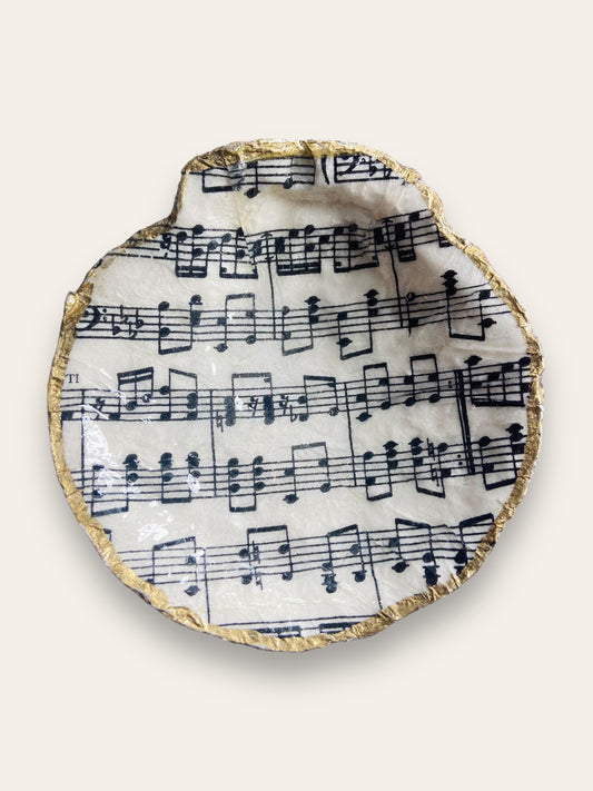 Musical Shells Jewelry Dish