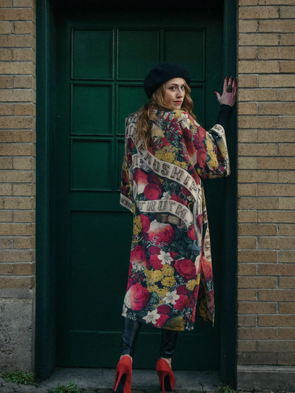 Friendship Love & Truth Opera Duster Kimono Robe